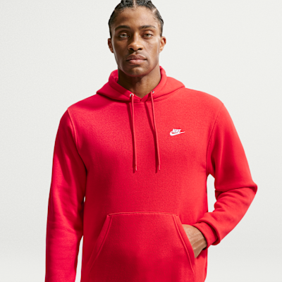 Nike Club Men's Pullover Fleece Hoodie. Nike UK